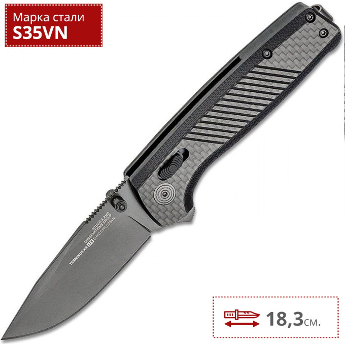 Нож SOG Terminus XR LTE Carbone Gold TM1032
